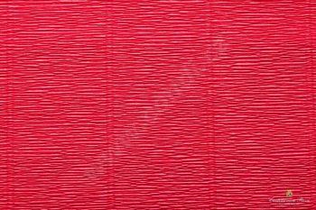 Krepový papír 180g role 50cm x 2,5m - červená 582