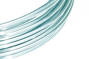 Dekoračné drôt hliníkový - pastelovo modrý