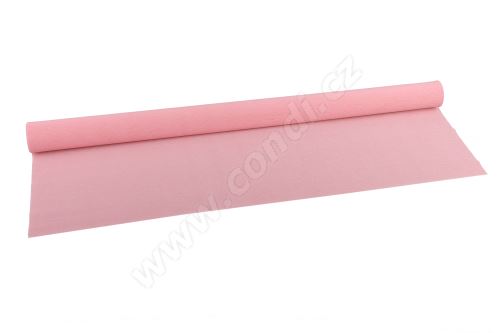 Krepový papier 90g role 50cm x 1,5m - 384 rosa