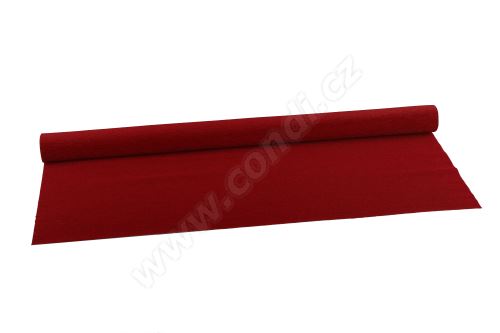 Krepový papier 90g role 50cm x 1,5m - 364 burgundy red