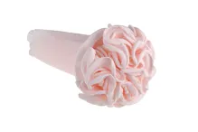 Stożek krepy 25cm x 2,5m 616-SV. RÓŻOWY