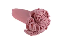 Stożek krepowy 25cm x 2,5m 20E/1-SV. RÓŻOWY