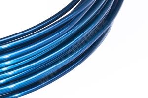 Dekoračné drôt hliníkový - modrý