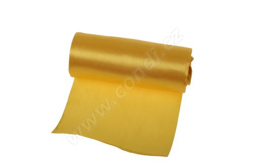 Satynowa rolka 12cm x 9,1m 98 - żółta