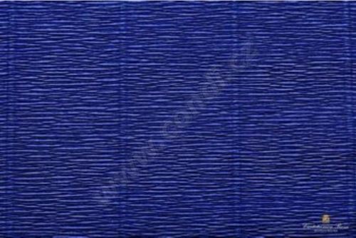 Krepový papier 180g role 50cm x 2,5m - slivkovo modrý 555