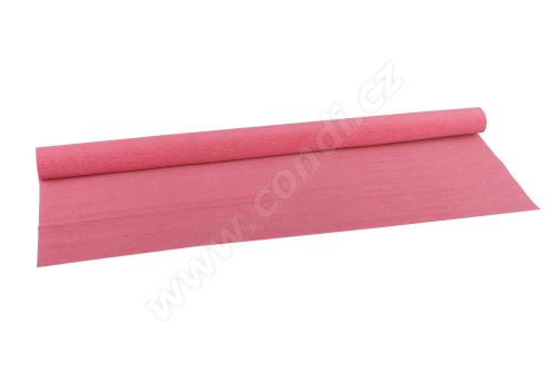 Krepový papier 90g role 50cm x 1,5m - 390 peach blossom pink