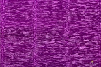 Krepový papier 180grole 50cm x 2,5m - tm. fialová 593