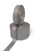 Plastová PP stuha Senza flange 6823 Similpaper 1,9 cm x 75 m - 44 stříbrná Plastová PP stuha Senza flange 6823 Similpaper 1,9 cm x 75 m - 44 stříbrná