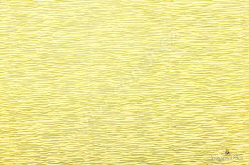 Krepový papier 180g role 50cm x 2,5m - žltá 574