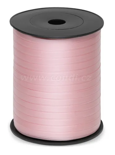 Plastová PP stuha Liscio 6800 E line 4,75 mm x 500 m - 05 SV. RUŽOVÁ