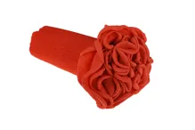 Krepový kornout 25cm x 2,5m 17E/6-ORANŽOVÁ