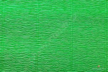 Krepový papír 180g role 50cm x 2,5m - zelená 563