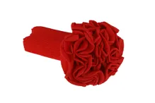 Kornet z krepy 25cm x 2,5m 618-SV.ČERVENÁ