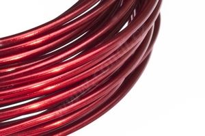 Dekoračné drôt hliníkový - červený