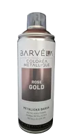 BARVÉLA coloréa metallique 400ml rose gold - metalický sprej s vysokým leskem BARVÉLA coloréa metallique 400ml rose gold - metalický sprej s vysokým leskem