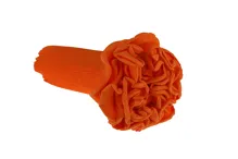 Stożek krepy 25cm x 2,5m 20E/2-POMARAŃCZOWY