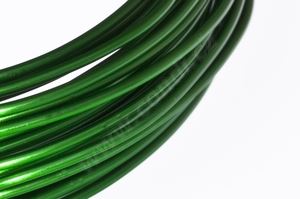 Dekorační drát hliníkový - zelený