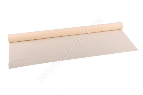 Krepový papier 90g role 50cm x 1,5m - 352 ivory