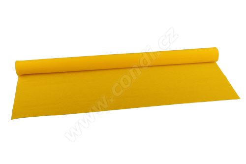 Krepový papír 90g role 50cm x 1,5m - 372 yellow