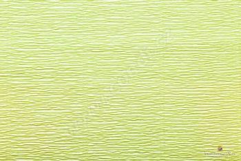 Krepový papier 180g role 50cm x 2,5m - sv. zelená 558