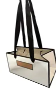 Floristická taška FB312143-R 23x12x12cm 10 kusů v balení - stříbrná Floristická taška FB312143-R 23x12x12cm 10 kusů v balení - stříbrná