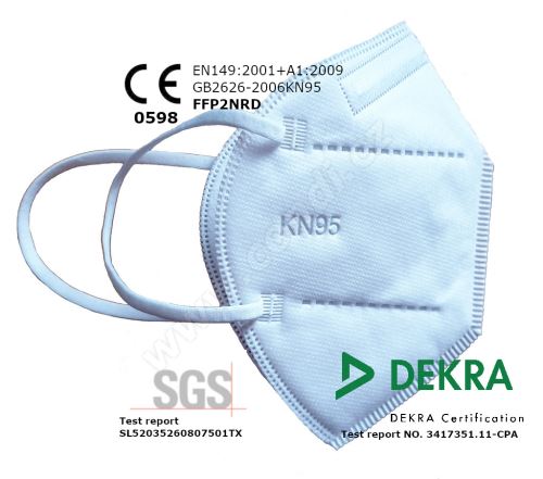 Respirator Fiche-01 KN95 (FFP2) pakowany higienicznie
