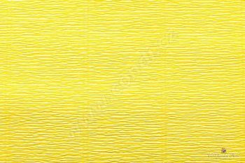 Krepový papír 180g role 50cm x 2,5m - žlutá 575