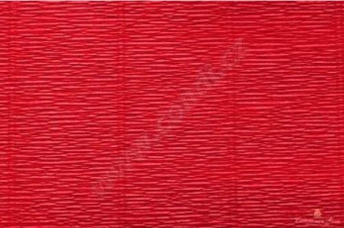 Papier krepowy 180g rolka 50cm x 2,5m - czerwony 589