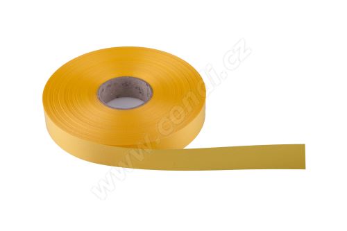 Taśma plastikowa PP Kołnierz Senza 6800 E line 1,9 cm x 100 m - 02 żółty