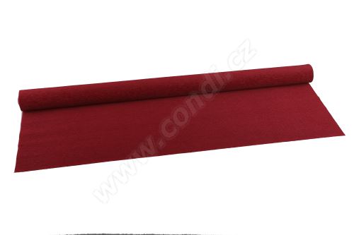 Krepový papír 90g role 50cm x 1,5m - 362 boreaux red