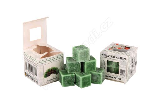 Vonný vosk do aromalamp Scented cubes - christmas tree