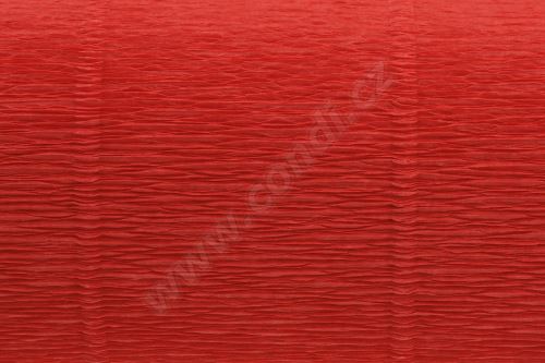 Krepový papír 180g role 50cm x 2,5m - červená 20E5