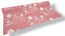 Floristická fólie 50cm x 9m design květu 5 starorůžová Floristická fólie 50cm x 9m design květu 5 starorůžová