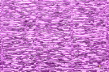 Bibuła krepa 180g rolka 50cm x 2,5m - różowo-fioletowa 590