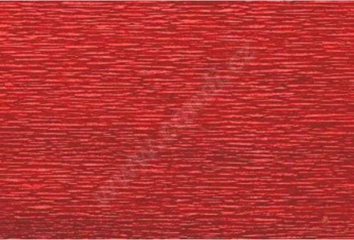 Krepový papír 180g role 50cm x 2,5m - tmavě červený 583